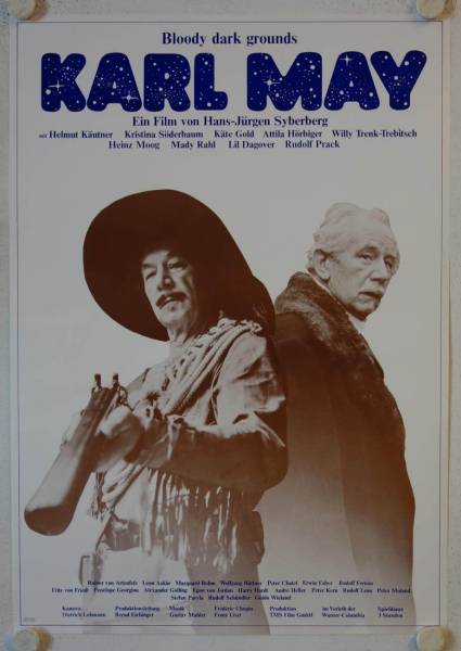 Karl May originales deutsches Filmplakat